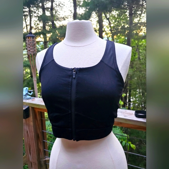 Torrid Sports Bra Active Longline Black Low Impact Wireless Plus Size 0 - Picture 2 of 11